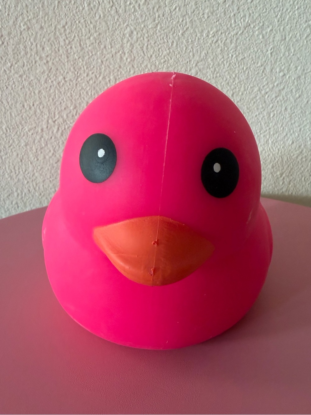 NWT Squeezy brand Pink Duck